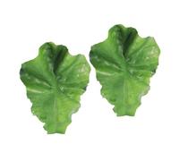 minkissy 2 Pezzi Fermaglio per Capelli a Forma di Fogliolina di Lattuga Verde, Leggero e Confortevole, Accessorio Unico e Divertente in Resina e Ferro per Donne