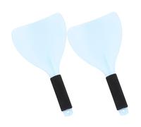 minkissy 2 pezzi Maschera Protettiva Antiscivolo per Salone Scudo Viso e Occhi per Lacca e Colorante Capelli Materiale Resistente Uso Professionale e Domestico Colori Colore Casuale