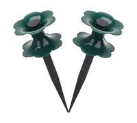 minkissy 2 Pezzi Picchetto Irrigazione per da Plastico Giardino Tubo Resistente in Guida e Prato Funzione Antistrappo e Protezione del Patio