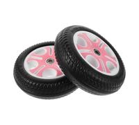 minkissy 2 Pezzi Ruote Posteriori Triciclo per Bambini, Materiali Durevoli e Montaggio Facile, Accessori Ricambio per Biciclette e Girelli per Bimbi Piccoli