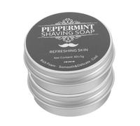 minkissy 2 Pezzi Sapone da Barba per Uomo Sapone da Barba Naturale alla Menta Piperita per Uomo Saponi per La del Viso Sapone per Il Viso per Uomo Pulizia Profonda Idratante