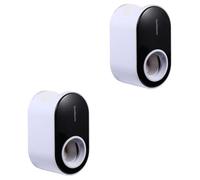 minkissy 2 Pezzi Spremi Dentifricio Automatico Porta Dentifricio Per Uso Domestico Porta Spazzolino Automatico Porta Spazzolino A Parete Bagno Dentifricio Distributore Di Dentifricio Pp