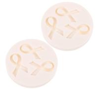 minkissy 2 Pezzi Stampo e Facile da Sformare per Dolci a Forma di Nastro in Silicone Resistente al Calore Colore Casuale per Feste e Creazioni di Cioccolato