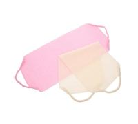 minkissy 2 Pezzi Striscia Per Strofinare La Schiena Guanto Da Bagno Guanti Da Massaggio Per Dare Il Massaggio Asciugamano Da Doccia Per Donna Scrubber Per La Pelle Morta Poliestere