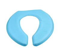 minkissy 2 Pz copriwater cuscino sedile WC lavabile alzata wc con maniglie bagno coprisedile riscaldato coprisedili riscaldati comodo tappetino per WC tappetino per WC durevole eva Blue