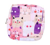 minkissy 2 Pz La Borsa Porta Asciugamani Della Zia Borsa Per Coppette Mestruali Assorbenti Igienici Borse Mini Portamonete Borsa Della Ragazza Porta Assorbenti Mestruali Borsa D'epoca