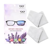 minkissy 2 Pz Salviettine per occhiali vedere prodotti chiaro screen cleaner pulitore bicchieri specchi Salviette per lenti per occhiali panni per occhiali in panno in microfibra bianca