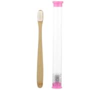 minkissy 2 Pz Spazzolino Da Denti in Legno Di Bambù Separare Elettrico Spazzolini Da Denti Viaggio Mini Individuale Dentifricio Spazzolino Manuale Strumento Per L'igiene Orale Di Legno
