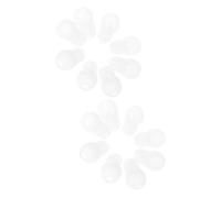 minkissy 2 Set Accessori Per Stetoscopi Punta Dell'orecchio Dello Accessori Punte Per Le Orecchie Accessori Per Auricolari Auricolare Pvc 10 Pezzi * 2