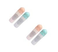minkissy 2 Set Contenitore Per Spazzolini Da Denti Toothbrush Holder Custodia Spazzolino Raggiungere L'impresa Dello Spazzolino Da Denti Scatole Di Immagazzinaggio Con Coperchi 2 Pezzi * 2