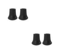 minkissy 2 Set Cuscinetti Antiscivolo Per Stampelle Tappeto Gomma Antiscivolo Bastoncini Da Trekking Stampelle Per L'avambraccio Copri Stampella Accessorio Esterno 2 Pezzi * 2