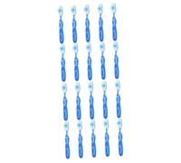 minkissy 2 Set Di Spazzolini Da Denti A Setole Morbide Per Piccoli Spazi Mini Spazzolino Portatile Per Uso in Prigione 10 Pezzi * 2