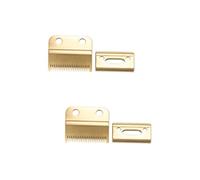minkissy 2 Set Face Razor Zao Rasoio Affilato Sostituzione Della Testina Del Trimmer Testa Di Rasoio Testa Tagliacapelli Elettrica Golden 2 Pezzi * 2