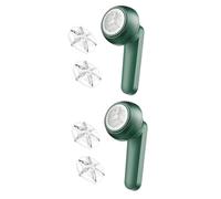 minkissy 2 Set Rimuovi pelucchi kit per la pulizia dello sfiato dell'asciugatrice fuzz portatili rimuovi lanugine rasoi elettrici rasoio in tessuto ricaricabile levapelucchi elettrico