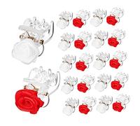 minkissy 20 Pezzi tornante piccoli fermagli per piccole clip incantesimi ragazze fasce per le donne barrette hair clip hair jewelry pinze per piccole mollette plastica