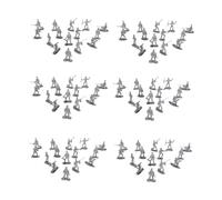 minkissy 200 Soldatini Militari in Mini per Figurine Statiche e Decorazione Kit Modellismo per Wargame