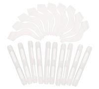minkissy 20paia Antiscivolo Silicone Per Comfort Assicurato Facile Da Installare e Riutilizzabile Adatto Per Adulti e Ragazza Ragazza Colore Bianco Per e Sole
