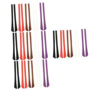 minkissy 20paia Coperture Silicone Antiscivolo Per Occhiali Protezione Per Leggi Occhiali Accessorio Pratico Per Esercizio e Uso Bianco