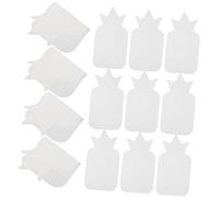 minkissy 20pezzi Asciugamano Antisudore per Ragazzo Ragazza Ragazza Asciugamano Monouso per Ragazzo Imbottitura per Schiena Antirigurgito Straccio Morbido Pervare Bianco