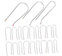 minkissy 24 Pezzi Clip Ricambio Per Rulli Riscaldanti in Acciaio e Resina Fermagli a u Per Capelli Pin Fermacapelli Per Arricciacapelli Rapido e Facile Da Usare