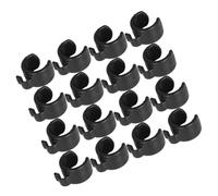 minkissy 25pezzi Clip Per Microfono Per Asta Microfono Clip Per Cavo Supporto Per Cavo Robusto e Flessibile Organizzatore Per Cavi in Plastica Sicura Morsetto Per Per Fissaggio Su Asta