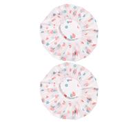 minkissy 2pezzi Cuffia Da Doccia Per Donna Eva Di Buona Fattura Protezione Per Capelli Lunghi e Folti Adatta Alla Maggior Parte Capo Per Dormire e Prendersi Cura Dei Capelli