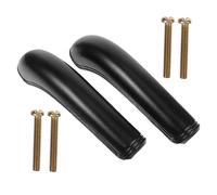 minkissy 2pezzi Cuscino Antidecubito per Sedia Rotelle in Pu Copri Braccioli per Sedie Rotelle Cuscinetti per Braccioli Sostituzione Accessori e Ricambi per Sedie