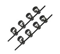 minkissy 2pezzi Esercitatore per Dita per Chitarra Basso Ukulele Pianoforte Sassofono Espansore per Dita Rinforzatore per Mani Attrezzo per Allenare la Forza per Principianti