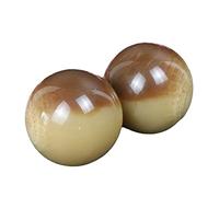 minkissy 2pezzi Palline Da Massaggio Imitazione Corno Per Allenamento Delle Mani Sfere Rilassanti Per Flessibilità e Da Articolare