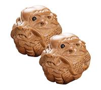 minkissy 2pezzi Palline Da Massaggio in Legno Palle Per Esercizi Manuali Palle Per Massaggio Alle Mani Di Legno Al Palmo Riutilizzabili