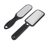 minkissy 2pezzi Raspini Per Piedi Bifacciali Acciaio Inossidabile Strumento Per Pedicure Per Rimuovere Morta e Calli Manico Ergonomico e Durevole Per Talloni Secchi e Dei Piedi