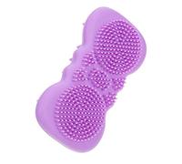 minkissy 2pezzi Spazzola Da Bagno Silicone Multiuso Con Design Doppio Accessorio Massaggiante Per Pulizia Corporea Resistente e Facile Da Pulire