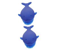 minkissy 2pezzi Spazzola Da Bagno Silicone Per Spazzola Massaggio Per Corpo Design Ergonomico Profondo Per La Della Del