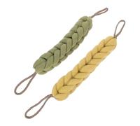 minkissy 2pezzi Spugne Doccia Esfolianti Loofah Per Spugne Lunghe Ginger e Matcha Per Profonda