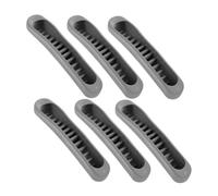 minkissy 3 Paia Stampelle a assii cuscini per stampelle accessori per ascellari cuscino per stampella ascelle forniture per la sostituzione della stampella tpr Grigio