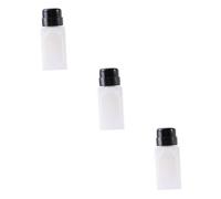 minkissy 3 Pezzi Di Flacone Di Solvente Per Unghie Portatile Con Pompa in Acrilico Per Rimuovere Lo Smalto Toner E Oli A Bassa Densità