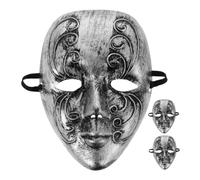 minkissy 3 Pezzi Maschere Intere per e Accessorio per Costumi Halloween e Design Al Passato Comfort e per Ogni Occasione