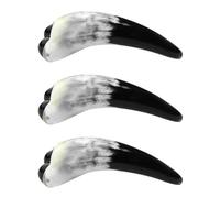 minkissy 3 Pezzi Ruota Di Massaggio Deambulatori Strumenti Per Massaggiatore Del Collo Corno Di Bue Ruota Raschiante Massaggiatori Per Il Collo Corna Di Mucca Del Punto Di Innesco