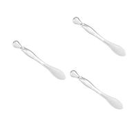 minkissy 3 pz Cosmetico Crema Viso Spatola Bacchetta Massaggio Occhio Stick Skincare Spatola Metallo Crema Occhi Applicatore Rughe Sotto Gli Occhi Massaggiatore Bacchetta Stick Crema Occhi Strumento