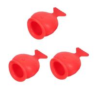 minkissy 3 Pz Filler Per Silicone Per Pesce (rosso) Pescare Parà Intensificatore Più Paffuto Più Carnose Per Le Donne Esaltatore Di Da Labbro Gel Di Silice