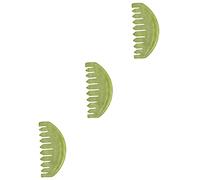 minkissy 3 Pz Pettine Da Massaggio Strumento Facciale Guasha Grattacapo Per Massaggio Del Cuoio Capelluto Pettine Guasha Strumenti Facciali Gua Sha Viso Sposa Lisciante