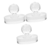 minkissy 3 Pz piastra per ombretti matrice per pressatura cosmetica stampatore in polvere pressata Ombretto compatto Strumento di pressatura ombretto sigillo pressa polvere timbro cosmetico
