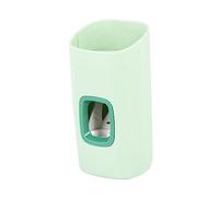 minkissy 3 Pz Spremi Dentifricio Porta Dentifricio Da Parete Portaspazzolino Da Parete Riutilizzabile Spremiagrumi Automatico Spremiagrumi Manuale Rulli Elettrici Porta Wc Abs Green