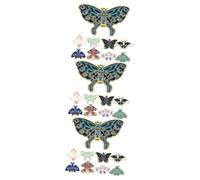 minkissy 3 Set Corsage Came Risvolto Smaltato Carino Fermaglio Per Spilla Per Abbigliamento Spilla Con Farfalle Perno Di Farfalle Spilla Animale Spilla Spilla Brucellini Lega 10 Pezzi * 3