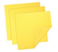 minkissy 3 Set Panno Per La Asciugamano Microfibra Lavaggio Auto Microfiber Towel Lava Auto Strofinacci in Fibra Pulire I Panni Per Spolverare Fibra Superfine Yellow 3 Pezzi * 3