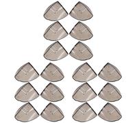 minkissy 3 Set Protezione Laterale Per Occhiali Di Sicurezza Protezione Per Gli Occhi Catena Protezioni Laterali Per Occhiali In Piedi Chiaro Filtro Materiale Morbido Tpu 3 Paia*3