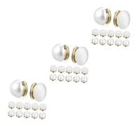 minkissy 3 Set Pulsante Spilla Chiusure Magnetiche Spilla Da Balia Magnetica Di Grandi Dimensioni Sciarpe Pulsanti Spilli Chiusura A Bottone Bottoni Finti Rame 12 Pezzi*3