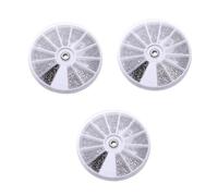 minkissy 3 Set Strumenti Di Riparazione Kit Viti A Brugola Vite Assortimento Di Viti Anello Campanello Viti Kit Per La Riparazione Degli Occhiali Viti Per Campanello Ad Anello 600 Pezzi * 3