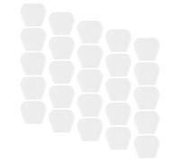 minkissy 32 Pezzi Impugnature per Plettri Chitarra in Silicone Trasparente Antiscivolo Autoadesive Ergonomiche per Musicisti Comfort Morbido e Suono Nitido per Principianti e Mani Sudate