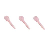 minkissy 3pcs Skin Spa Jade Raschiatura Strumento di Massaggio Gua Sha Raschietto Massaggiatore Viso Massaggiatore Viso Strumenti di Massaggio Maniglia Scrapping Board Jade Massaggio Board